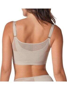 Wireless Posture Corrector Bra - Front Closure, Contour Cups & Back Support